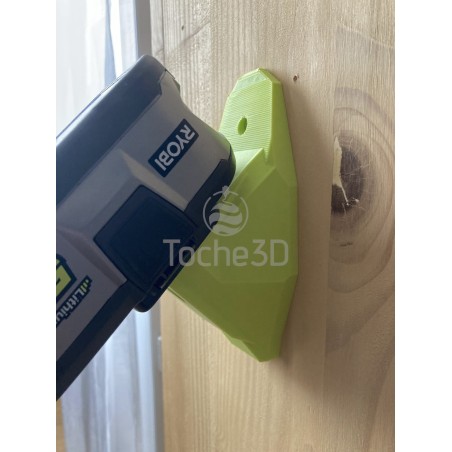 Support mural batteries Ryobi one plus
