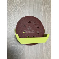Support mural pour disques abrasifs 125 mm et 150 mm - Couleur Ryobi