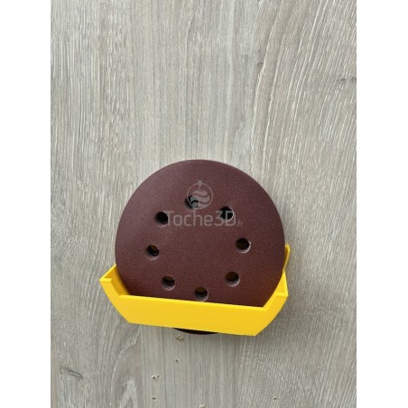 Support mural pour disques abrasifs 125 mm et 150 mm - Couleur Dewalt