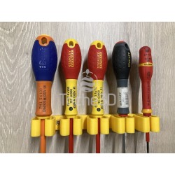Support mural 5, 7 ou 9 tournevis couleur Dewalt
