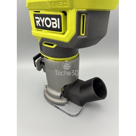 Adaptateur aspirateur affleureuse Ryobi One+