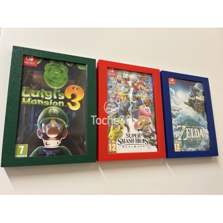 Cadre mural pour boîtier de jeu Nintendo Switch