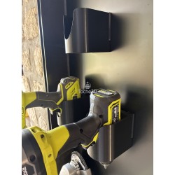 Support magnétique pour visseuse utilisable en position verticale