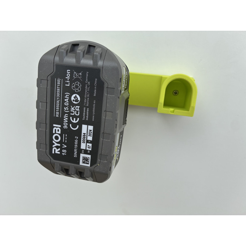 Support mural 2 batteries Ryobi One+