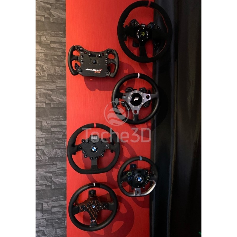 Support mural pour volant Fanatec QR1 noir