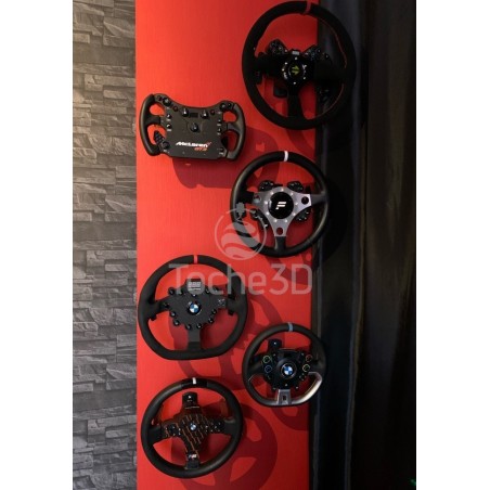 Support mural pour volant Fanatec QR1 noir